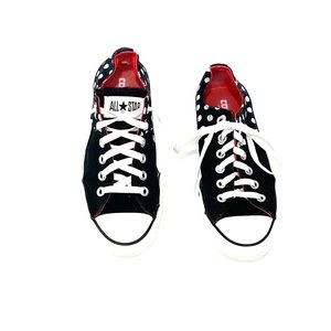 Converse Oxford Tennis Shoes, Black and White Sz 7